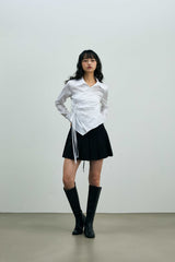 HALO WRAP SHIRT / WHITE