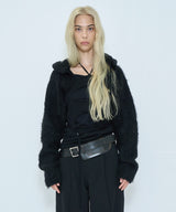2WAY HOODED MUFFLER KNIT
