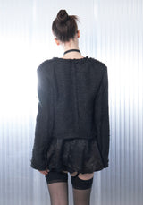 Glitz Tweed Jacket [Black]