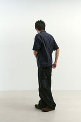 ミックスファブリックm65パンツ (Washed Navy)