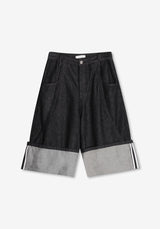 OS Selvage Bermuda Roll-up Denim