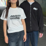 Collaboration オーバーサイズTシャツ BLACK | Creepy Nuts × CROOZ