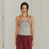 Sporty Line Tank Top (GRAY)