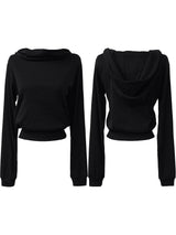 faye off-shoulder hood T (3color)