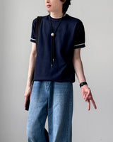Kelly Muscle Fit Half Knit