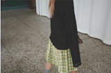 Star Square Scarf (black)