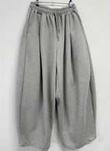 STRING JOGGER PLEAT BALLOON PANTS🩶🖤 - 2 COLORS