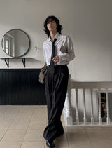 Pauline Scratch Wide Slacks