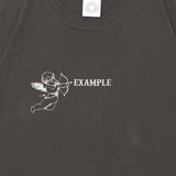 エグザンプルエンジェルロゴ半袖Tシャツ