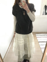 ritten check blouse