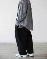 SIO WALK WIDE PANTS BK