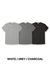 PD Ribbed Muscle Fit Short Sleeve T-Shirt (3C)