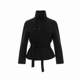 [안감누빔] Caramel double short coat