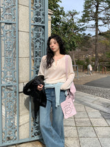 [MADE] Rules Button Henley Neck Knit
