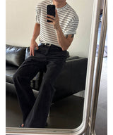 [S/S] ストライプオーバーフィット半袖Tシャツ(7coolor)