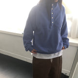 Eason Terry snap button anorak sweatshirt