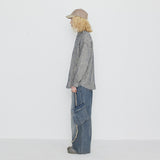 イントゥザワイルドシャツ Grey