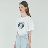アクチュアリーアキャットTシャツ - ホワイト