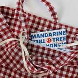 hacey checked ribbon shoulder bag [red]
