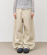 Ien Herringbone Curved Pants