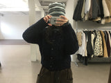 ゴッサム ウールタッチ ダッフルカーディガン (4 Colors)