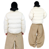 Soft-Warm Velvet Puffer Jacket