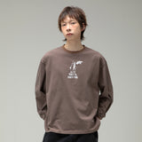 GT115 Crewman Stripe Long Sleeve (KHAKI BEIGE)