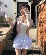[U-BASIC] Loro Spring Round Cardigan