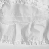 カンカンフリルミニスカート (White)