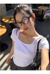 Charcoal Mini Pleats Pants Skirt