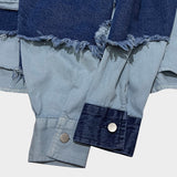 bleach denim shirt_blue