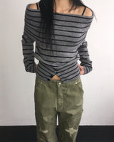 カーペンターダメージパンツ