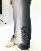 フローラルフレアパンツ