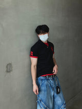 HOLDS Crimson PK Short-Sleeve Polo Shirt 3C