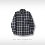 Plaid Loose Check Shirt (No.853)