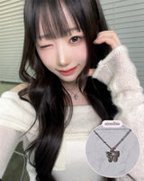 Little Butterfly Semi Choker Necklace