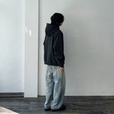 Dual-Wash Wide Denim