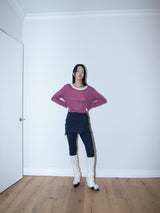 LONG LEGGINGS & SKIRT (NAVY)