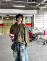 No.1090 PJ 2wayフードZIP-UP（6色）