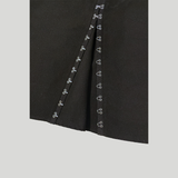 HOOK N EYE HIDDEN FLARE SKIRT