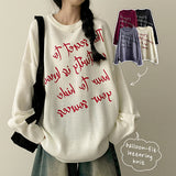 Lohr Lettering Round Knit
