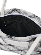 check mini velvet cross bag [white]