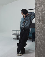 Hamb Work Patch Denim Shirt
