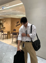 Wonderant Fillet Overfit Oxford Shirt