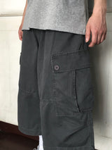 Niff Washed Wide Bermuda Pants 3C