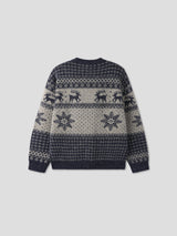 Cowichan round cardigan 3color