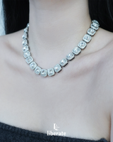Square Cubic Cuban Necklace - BABYMONSTER CHIQUITA Pick!