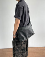Vintage Faux レザークロスバッグ