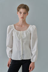 Montana long blouse_ivory