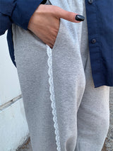LACE LINE SWEAT PANTS (3C)